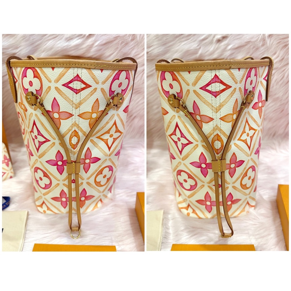 ***SOLD***🧡🤍🩷Louis Vuitton By The Pool Coral🩷🤍🧡 - Picture 3 of 16